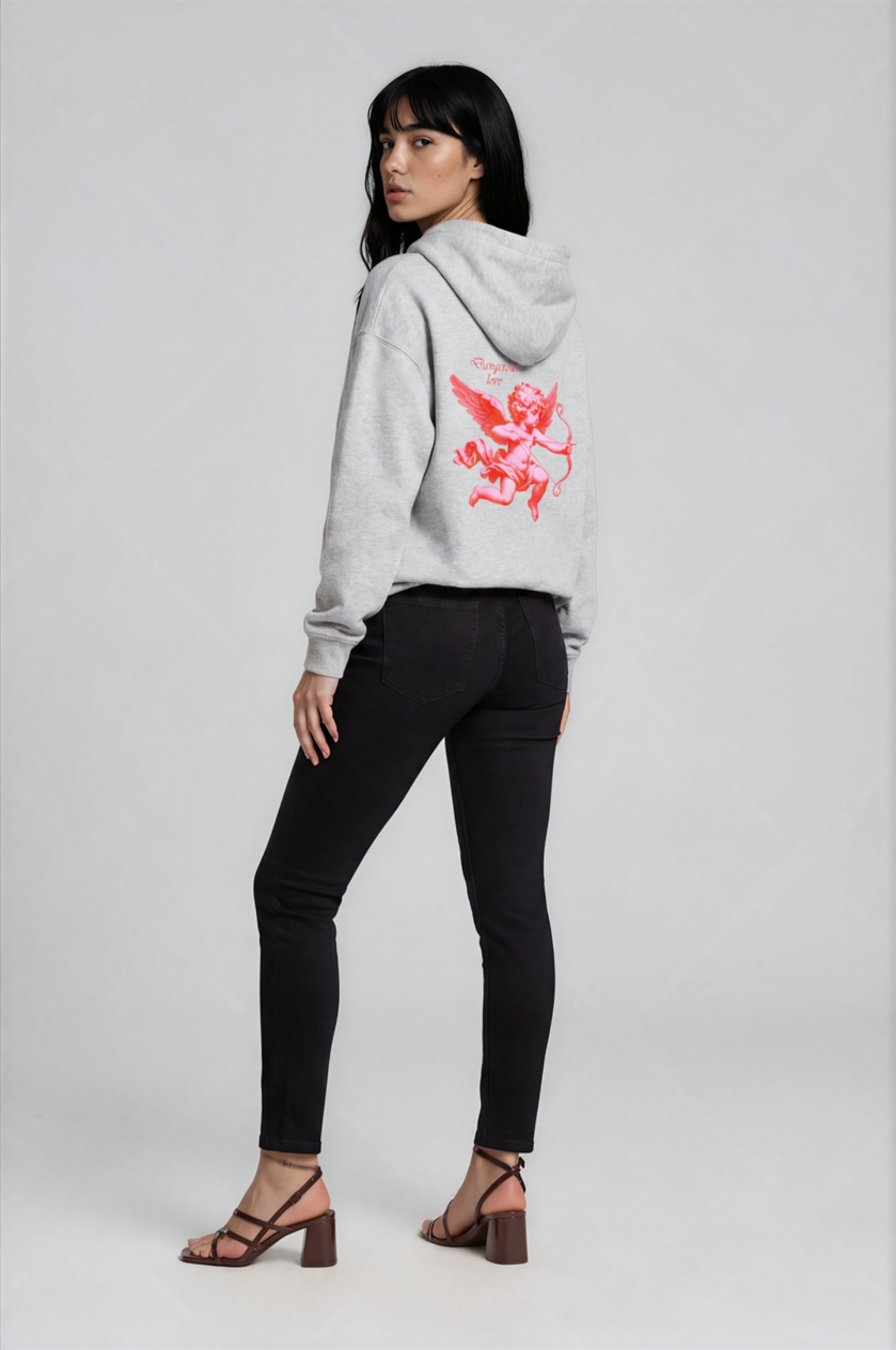 Unisex Relax hoodie Silver